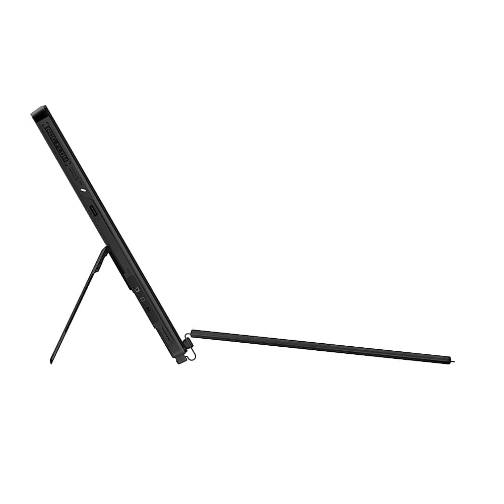 Alt View 13. ASUS - ROG Flow Z13 13.4” Touch-Screen QHD Gaming Laptop - Intel Core i9 with 16GB Memory - NVIDIA GeForce RTX 4050 - 1TB SSD - Mixed Black.