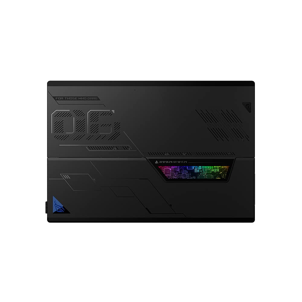 Alt View 16. ASUS - ROG Flow Z13 13.4” Touch-Screen QHD Gaming Laptop - Intel Core i9 with 16GB Memory - NVIDIA GeForce RTX 4050 - 1TB SSD - Mixed Black.