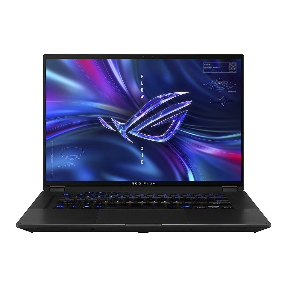 ASUS – ROG Flow X16 16” Touchscreen Gaming Laptop QHD+ – Intel Core i9 with 16GM Memory NVIDIA GeForce RTX 4070 – 1TB SSD – Mixed Black