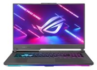 ASUS - ROG Strix G17 17.3” 240Hz Gaming Laptop QHD - AMD Ryzen 9 7945HX with 16GB Memory - NVIDIA GeForce RTX 4070 - 1TB SSD - Eclipse Gray - Front_Zoom