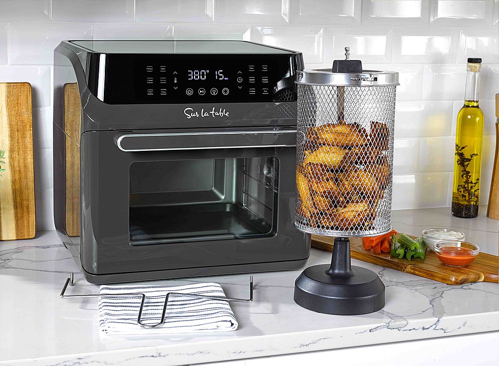 Best Buy: Sur La Table Multifunctional Air Fryer Oven 16 Quart Pepper ...
