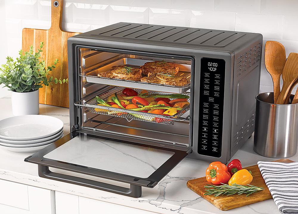 Sur La Table Air Fry Toaster Oven Pepper Black SLT-1822 - Best Buy
