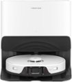 Front. Roborock - S8 Pro Ultra-WHT Wi-Fi Connected Robot Vacuum & Mop with RockDock Ultra Dock - White.