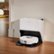 Alt View 23. Roborock - S8 Pro Ultra-WHT Wi-Fi Connected Robot Vacuum & Mop with RockDock Ultra Dock - White.