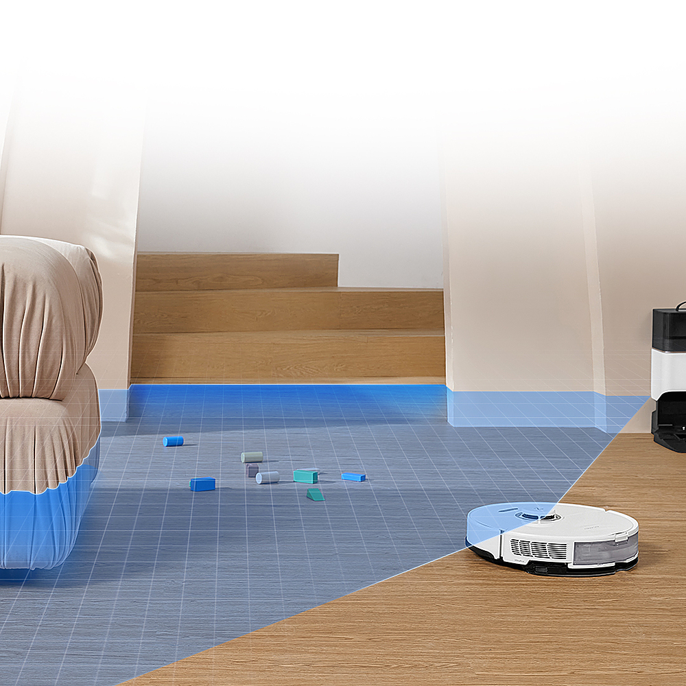 Roborock S8-WHT Wi-Fi Connected Robot Vacuum & Mop with DuoRoller Brush &  6000 Pa Suction Power White S8-WHT - Best Buy