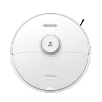 Roborock - S8-WHT Wi-Fi Connected Robot Vacuum & Mop with DuoRoller Brush & 6000 Pa Suction Power - White - Front_Zoom
