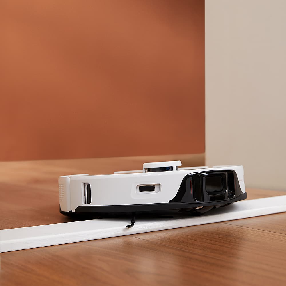 Alt View 24. Roborock - S8-WHT Wi-Fi Connected Robot Vacuum & Mop with DuoRoller Brush & 6000 Pa Suction Power - White.