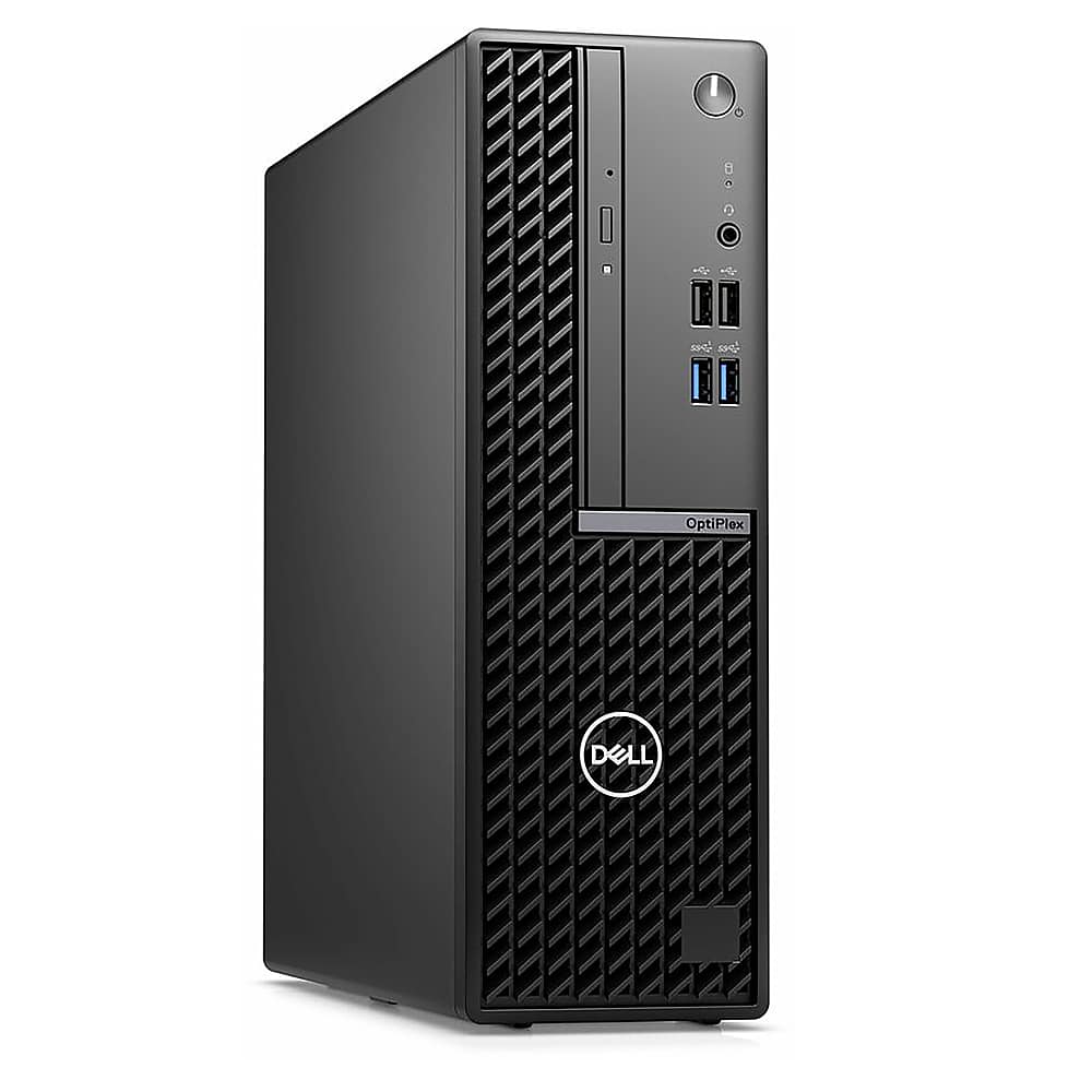 Angle View: Dell - OptiPlex 7000 Desktop - Intel Core i5-13500 - 16GB Memory - 512GB SSD - Black