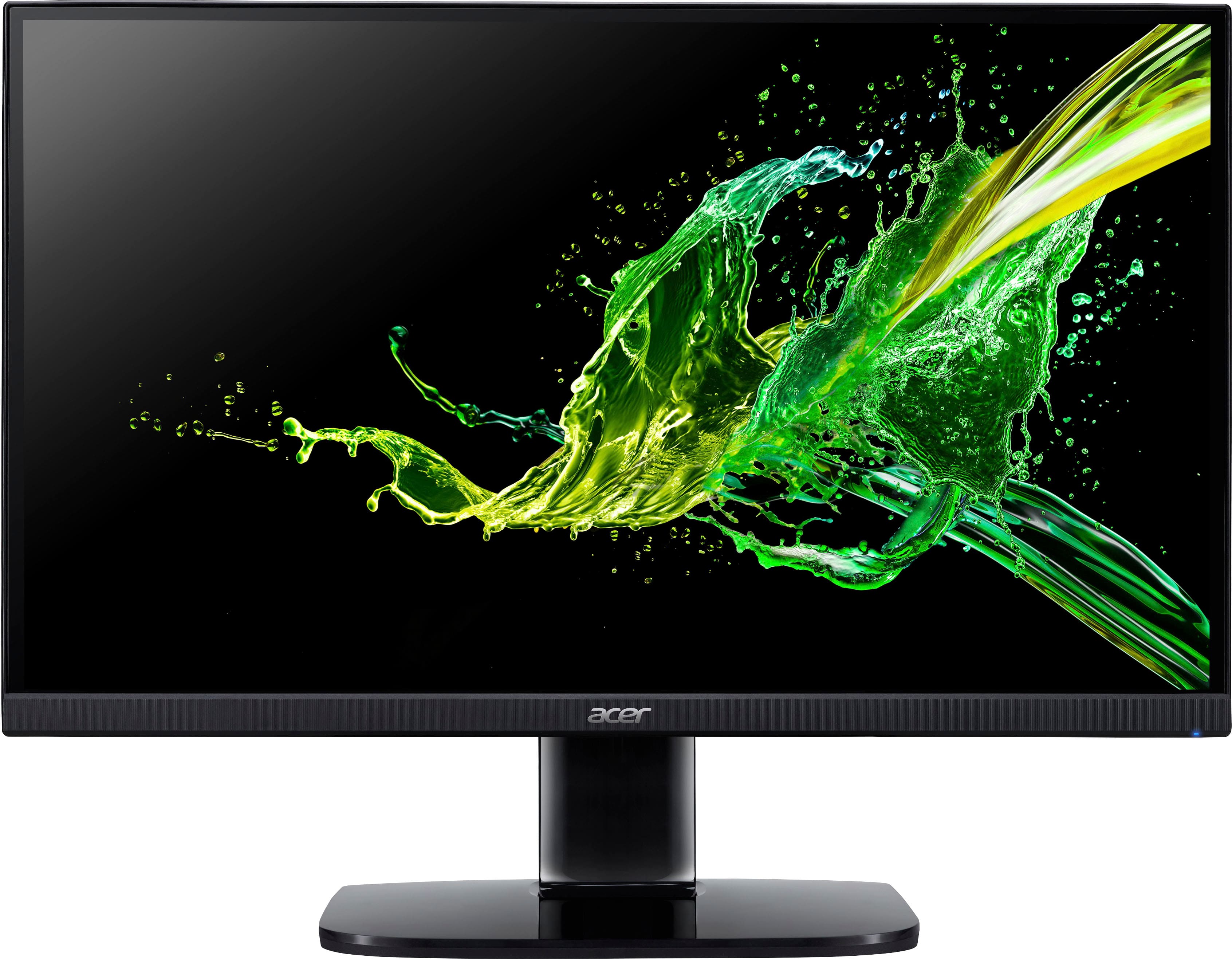Acer - 23.8" IPS LED FHD 100Hz 1ms FreeSync Monitor (HDMI,VGA) - Black - Front_Zoom