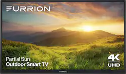 Furrion - 50” Partial Sun 4K UHD Smart Outdoor TV (2023) - Front_Zoom