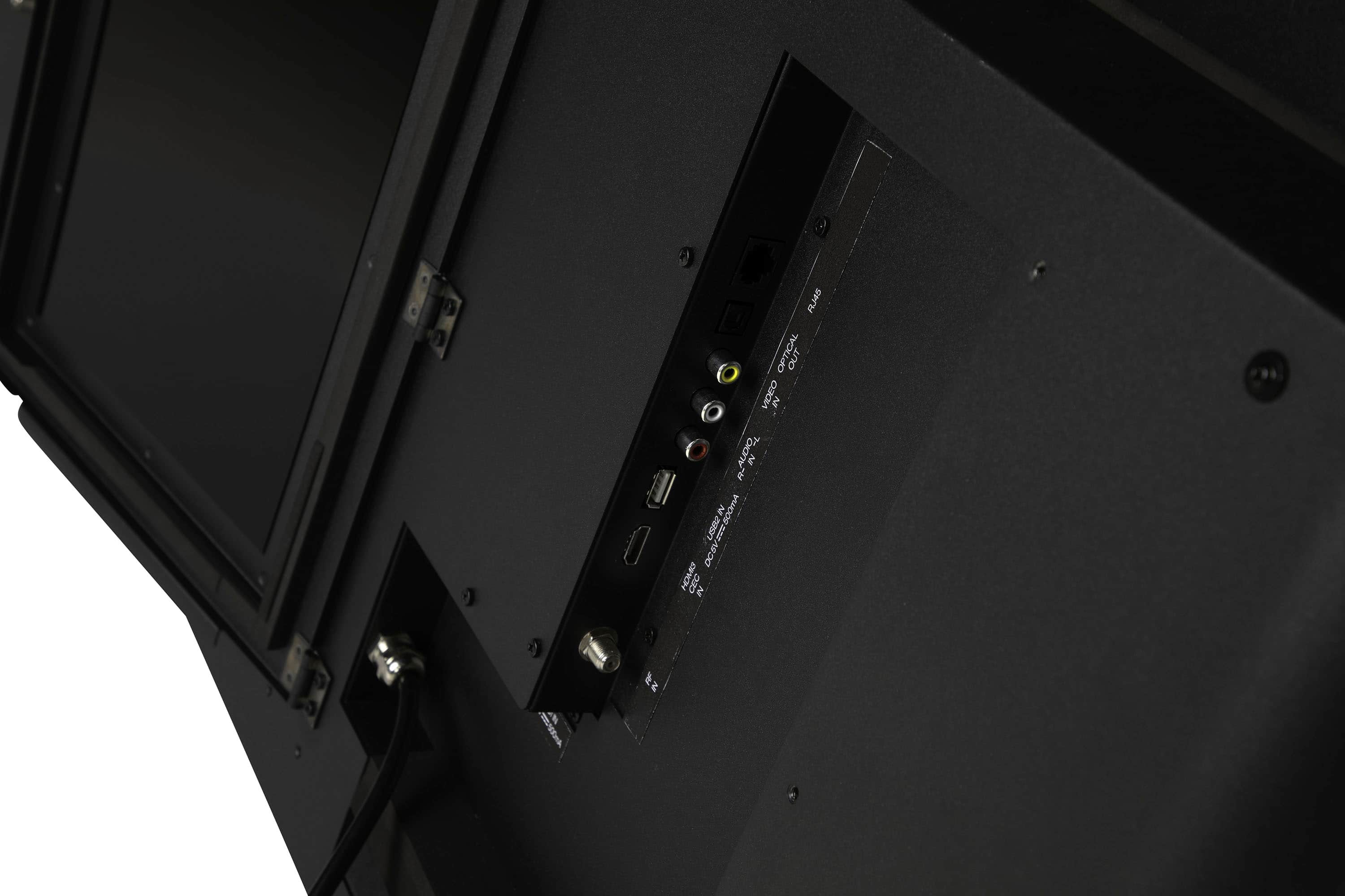 Alt View 1. Furrion - 50” Partial Sun 4K UHD Smart Outdoor TV - Black.