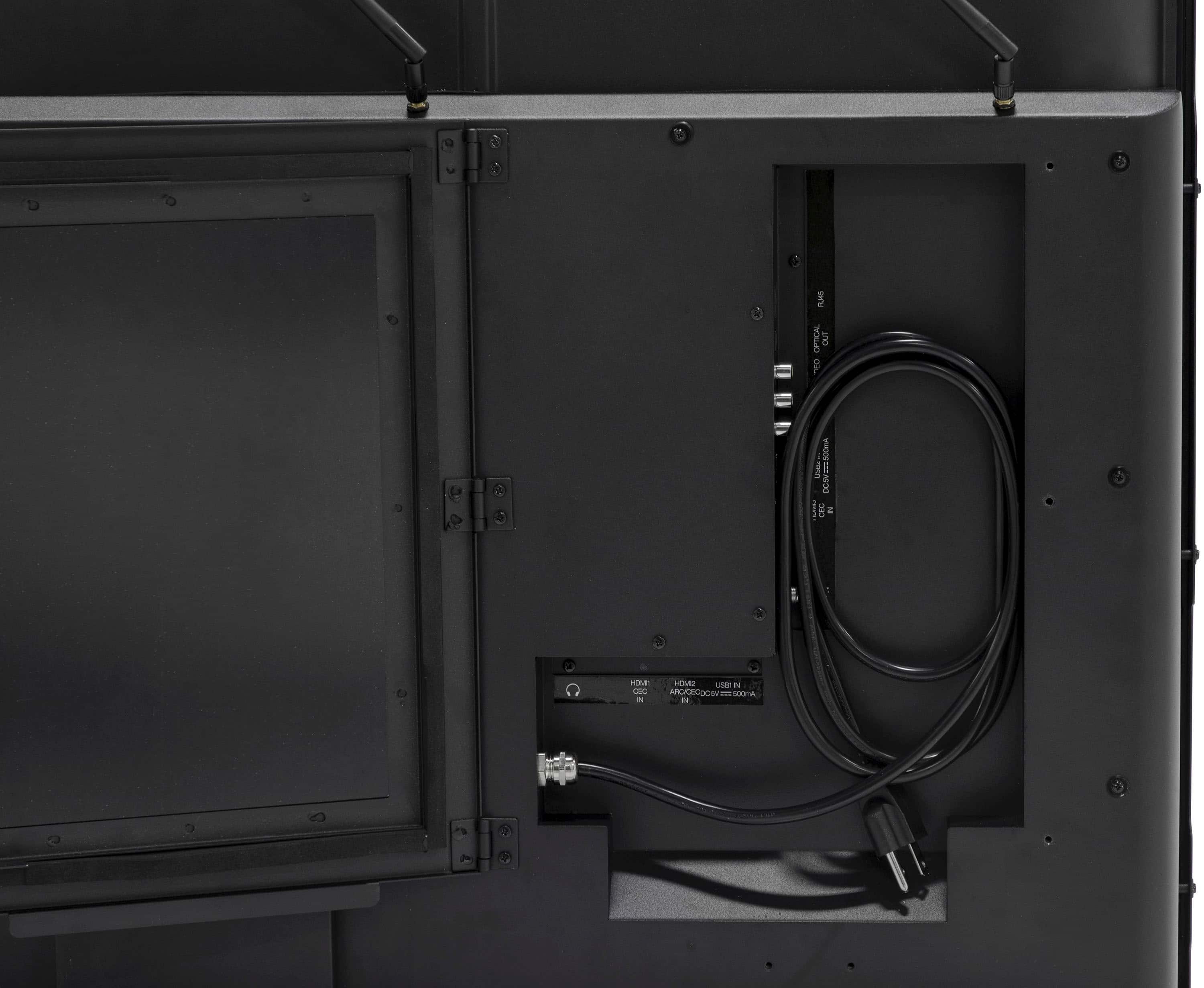 Alt View 3. Furrion - 50” Partial Sun 4K UHD Smart Outdoor TV - Black.