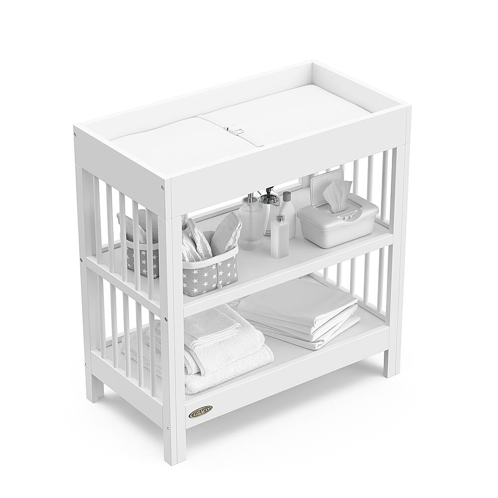 Best Buy Graco Teddi Changing Table White 005242101