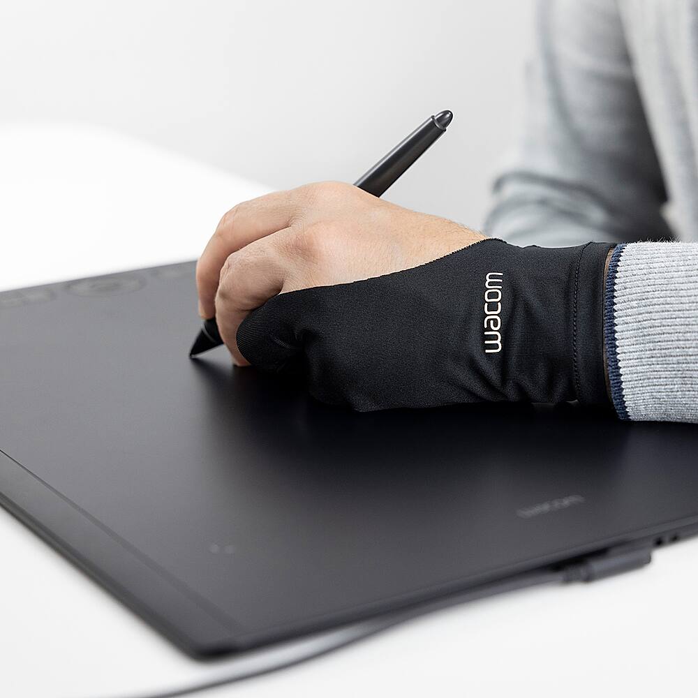 Alt View 14. Wacom - Wacom Drawing Glove, one-size (1 pack) - Black.