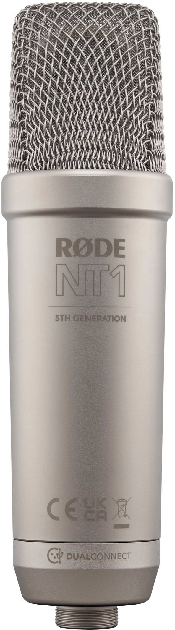 Alt View 17. RØDE - NT1 5th Generation Studio Condenser Microphone - Silver.