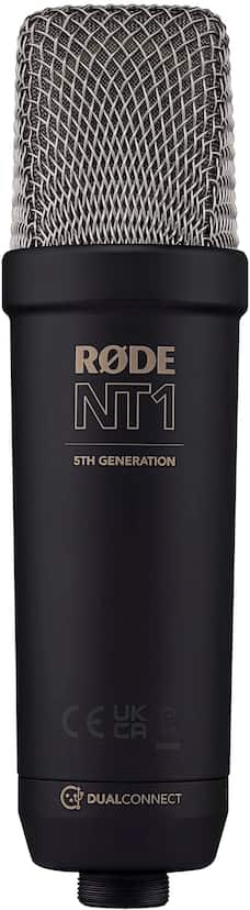 RØDE NT1 5th Generation Studio Condenser Microphone Black NT1GEN5B RØDE NT1 5th Generation Studio Condenser Microphone Black NT1GEN5B