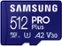 Samsung - Pro Plus  512 GB microSDXC Memory Card