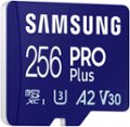 Alt View 12. Samsung - Pro Plus 256GB microSDXC Memory Card.
