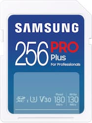 Samsung - Pro Plus 256GB SDXC Memory Card - Front_Zoom