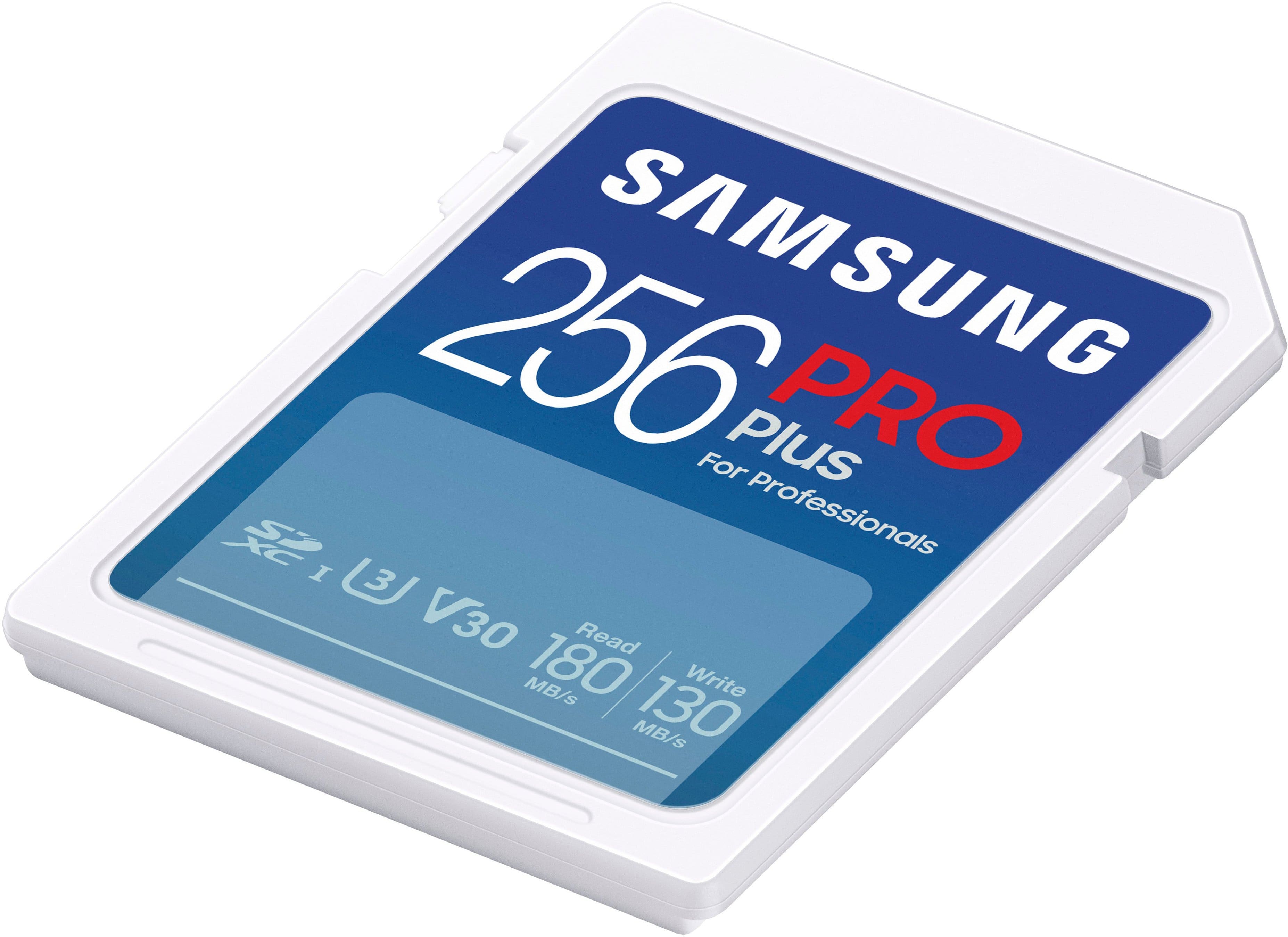 Alt View 13. Samsung - Pro Plus 256GB SDXC Memory Card - Blue.