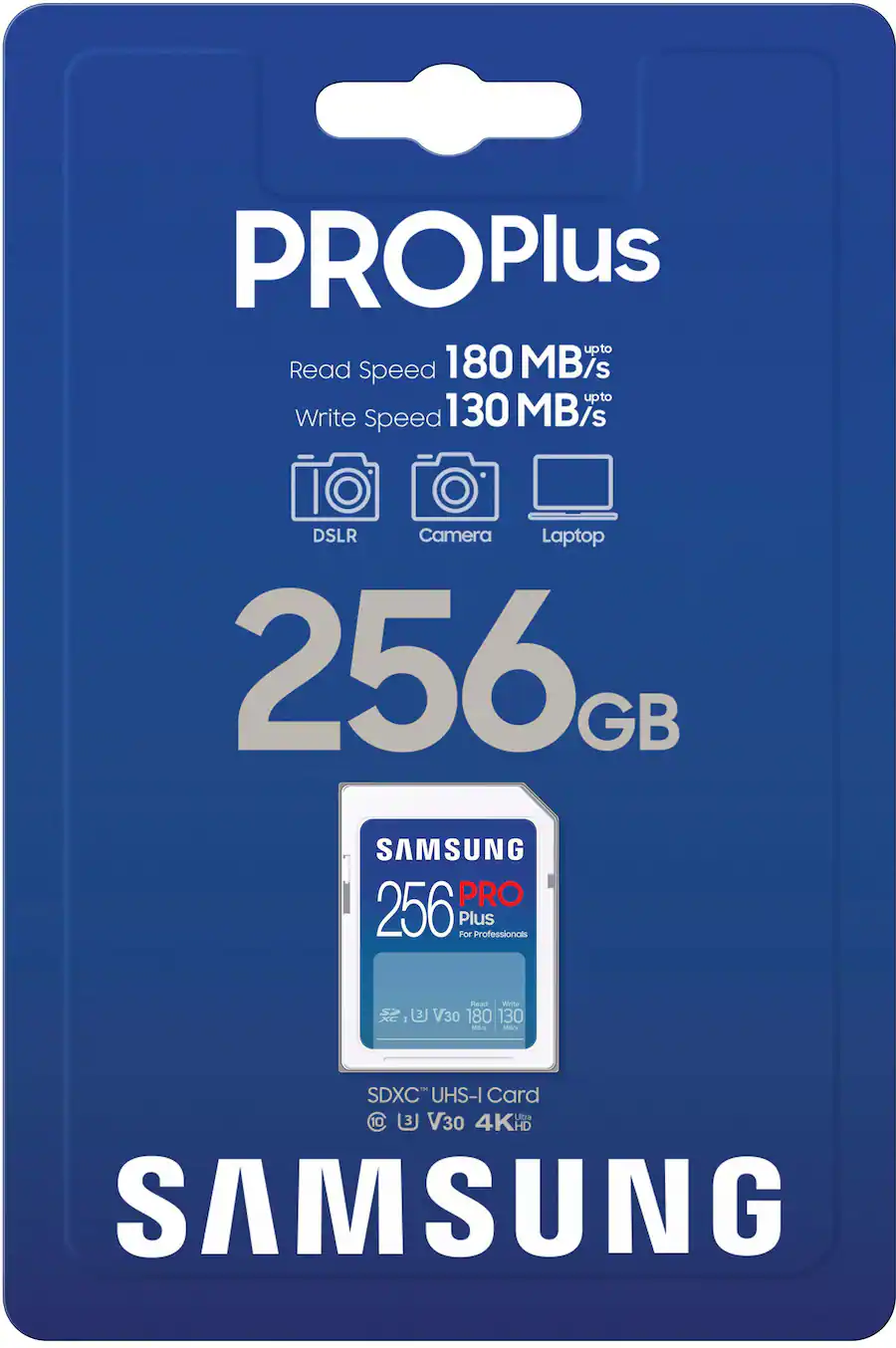 Samsung Pro Plus 256GB SDXC Memory Card MB-SD256S/AM Best Buy