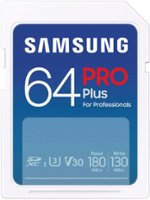 Samsung - Pro Plus 64GB SDXC Memory Card - Front_Zoom