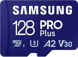 Samsung - Pro Plus 128 GB microSDXC Memory Card - Front_Zoom