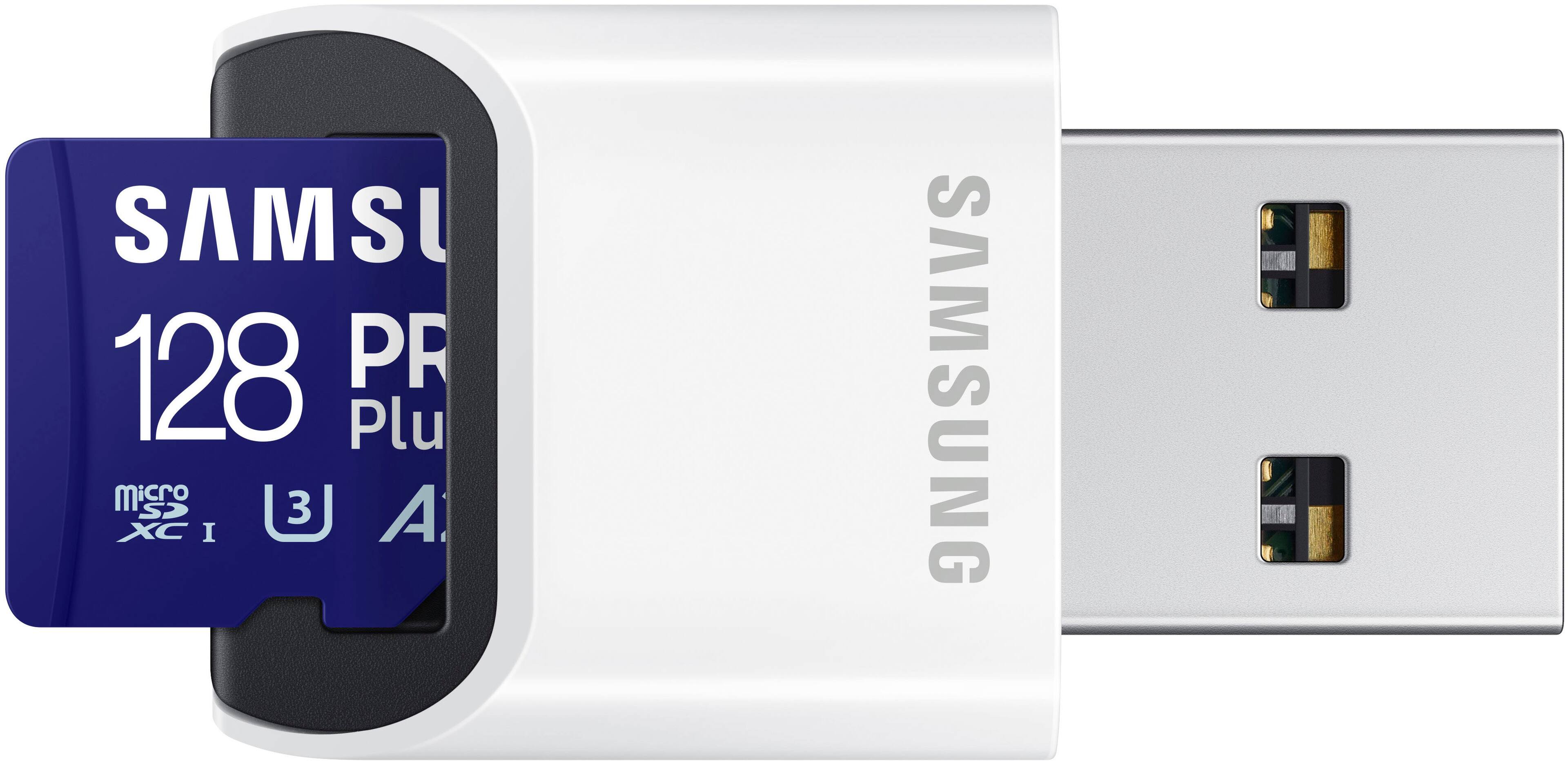 Alt View 13. Samsung - Pro Plus 128 GB microSDXC Memory Card.