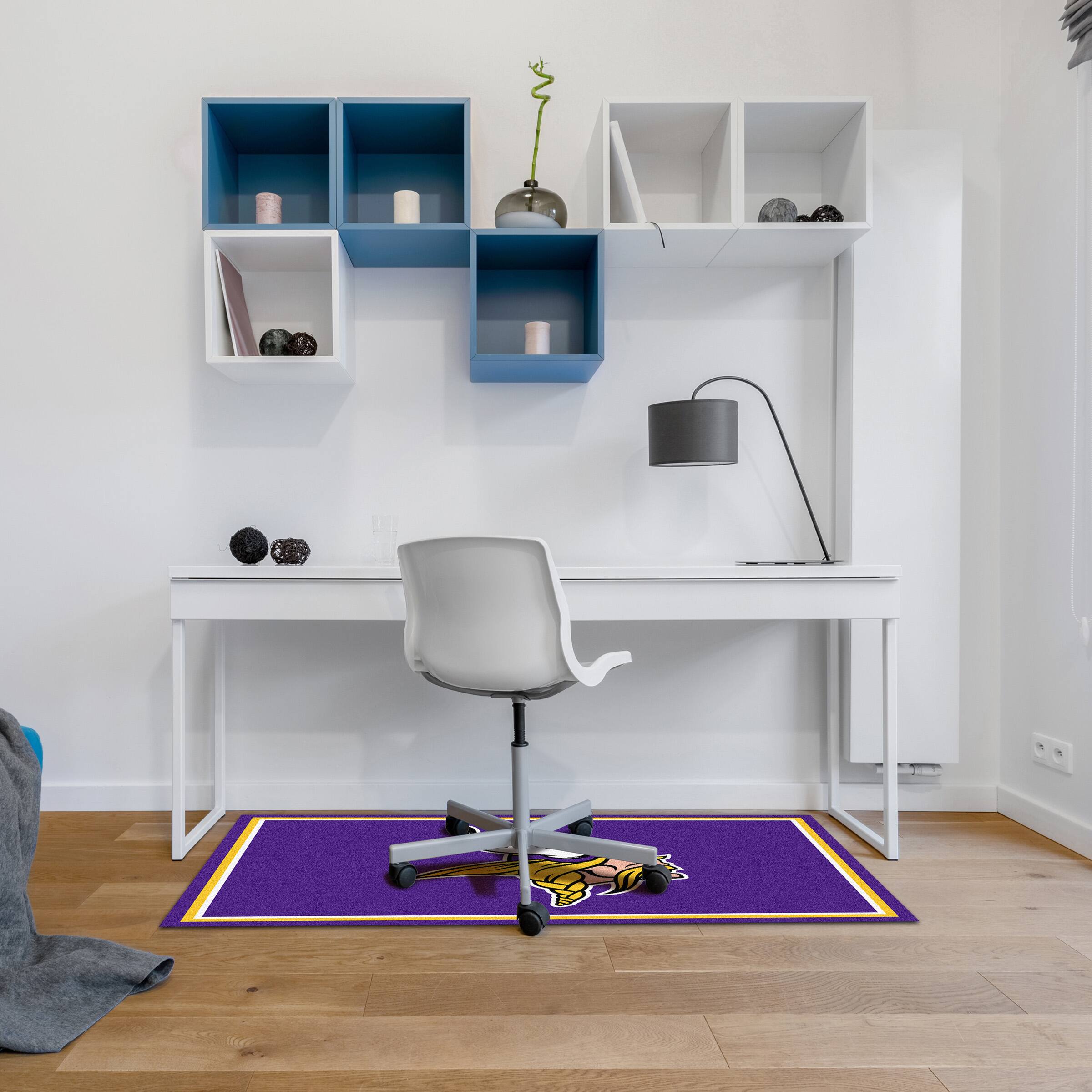 Alt View 2. Imperial - Minnesota Vikings 2'8" x 3'10" Area Rug - Multicolor.