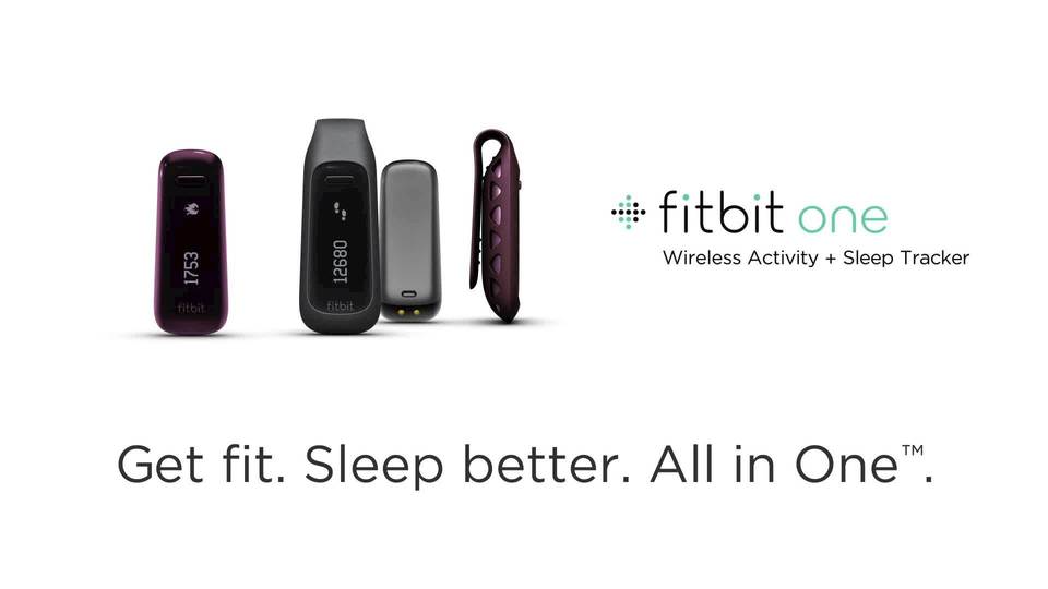 fitbit one wireless activity and sleep tracker