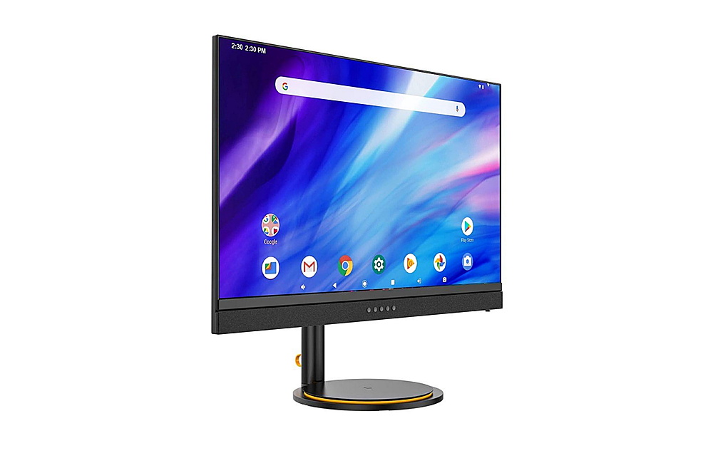 Angle View: Dell - 19" LCD Monitor (VGA, Display Port) - Black