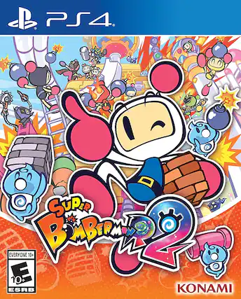 Front. Konami - Super Bomberman R 2. - E10+ (Everyone 10+)