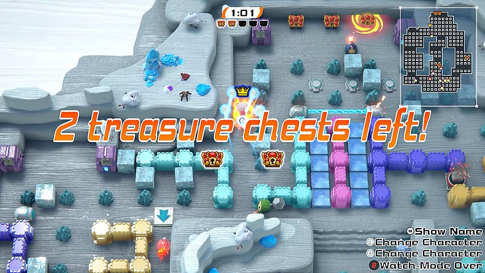 1:01 1 1 2 Treasure Chests Left! - Show Name: L Change Character L Change Character - Watch-Mode Over