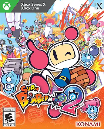 Front. Konami - Super Bomberman R 2. - E10+ (Everyone 10+)