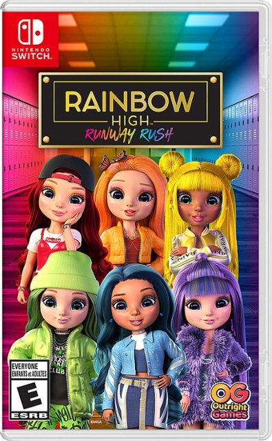 Front. Outright Games - Rainbow High: Runway Rush.