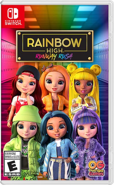 Front. Outright Games - Rainbow High: Runway Rush.