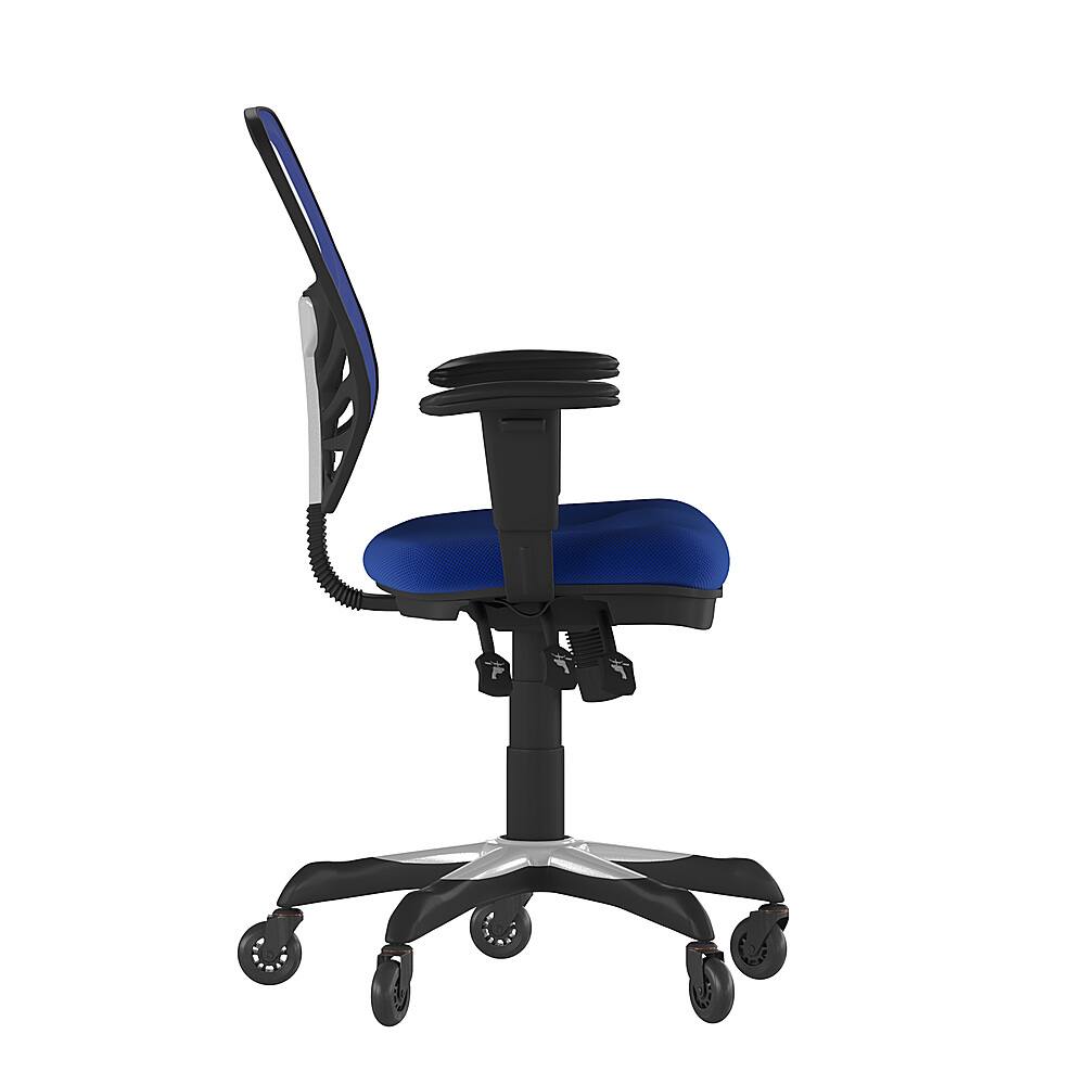 Alt View 15. Alamont Home - Mid-Back Ergonomic Multifunction Mesh Chair with Polyurethane Wheels - Blue.