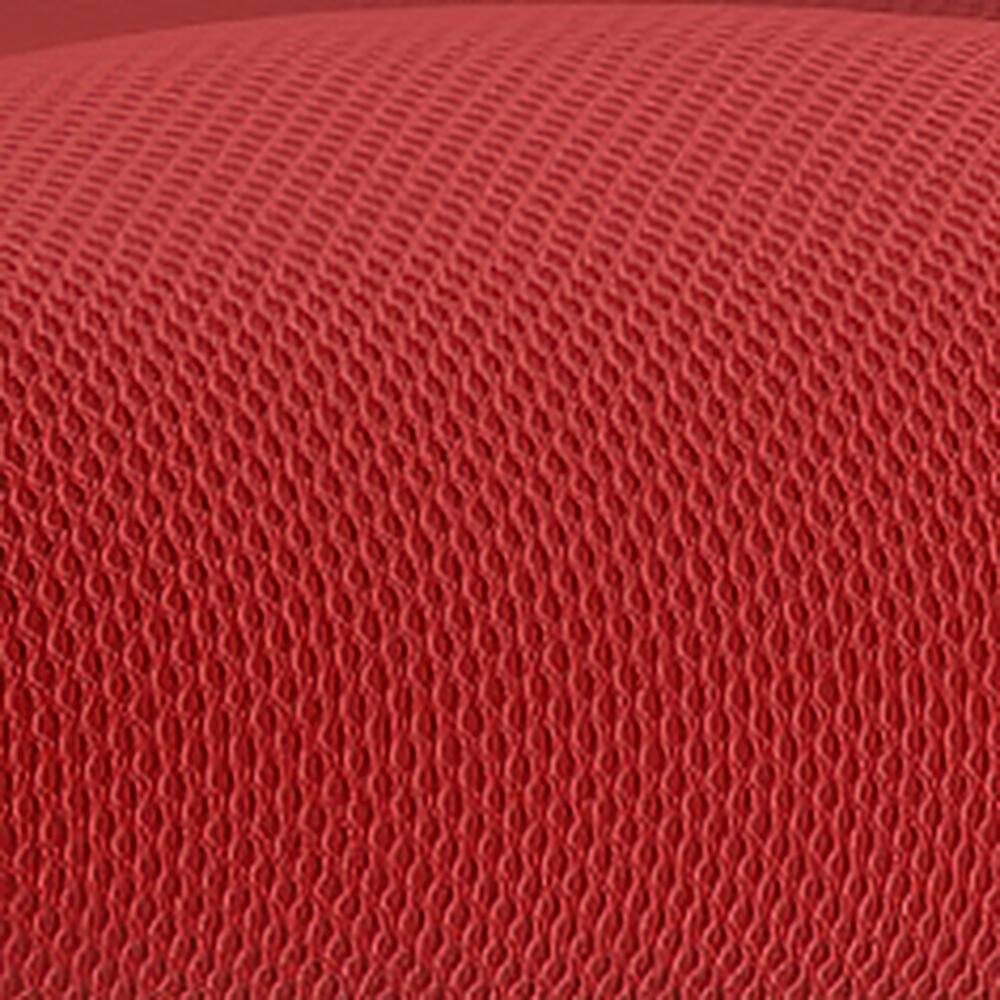Alt View 16. Alamont Home - Mid-Back Ergonomic Multifunction Mesh Chair with Polyurethane Wheels - Red Mesh/White Frame.