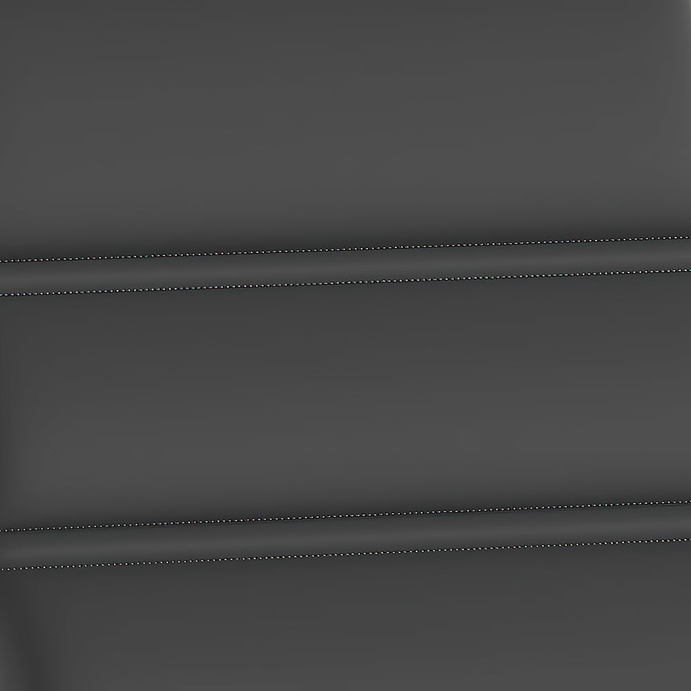 Alt View 16. Alamont Home - Executive Chair on Skate Wheels - Black LeatherSoft/Chrome Frame.