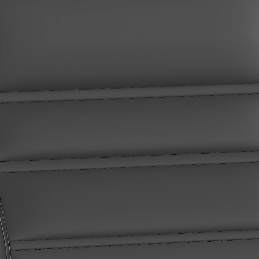 Alt View 16. Alamont Home - Executive Chair on Skate Wheels - Black LeatherSoft/Gold Frame.