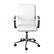Alt View 11. Alamont Home - Designer Executive Swivel Office Chair with Arms - White/Chrome.