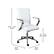 Alt View 13. Alamont Home - Designer Executive Swivel Office Chair with Arms - White/Chrome.