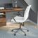 Alt View 14. Alamont Home - Designer Executive Swivel Office Chair with Arms - White/Chrome.