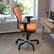 Alt View 13. Alamont Home - Mid-Back Ergonomic Multifunction Mesh Chair with Polyurethane Wheels - Orange.