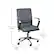 Alt View 13. Alamont Home - Designer Executive Swivel Office Chair with Arms - Gray/Chrome.
