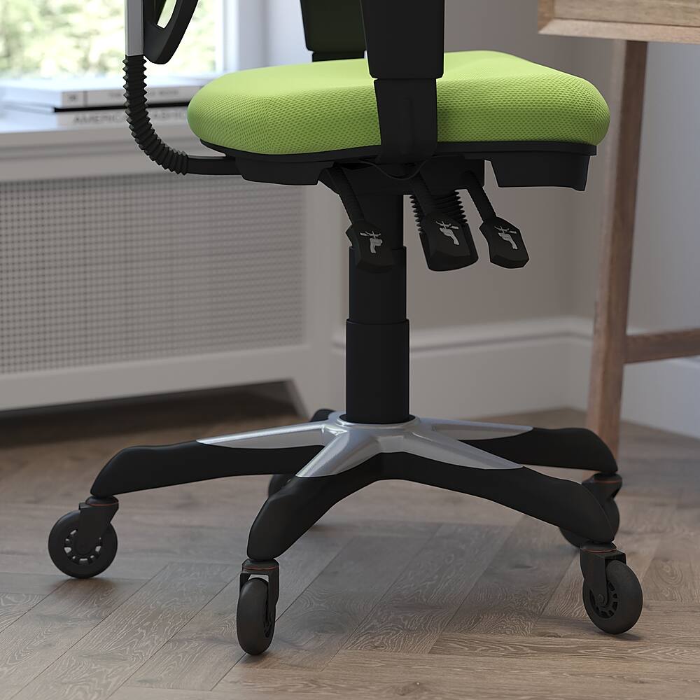 Alt View 14. Alamont Home - Mid-Back Ergonomic Multifunction Mesh Chair with Polyurethane Wheels - Green.