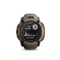 Left Zoom. Garmin - Instinct 2X Solar Tactical Edition Smartwatch 50 mm Fiber-reinforced Polymer - Tan.