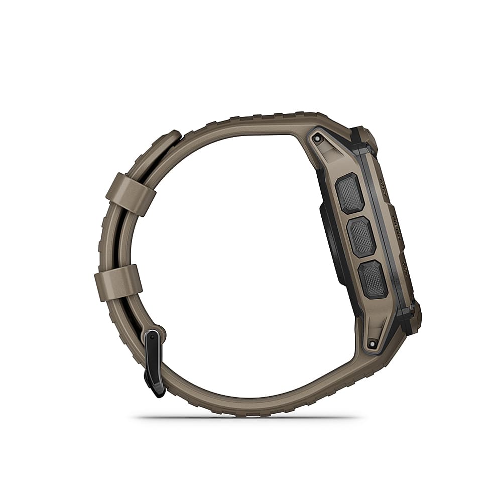 Alt View 1. Garmin - Instinct 2X Solar Tactical Edition Smartwatch 50 mm Fiber-reinforced Polymer - Tan.