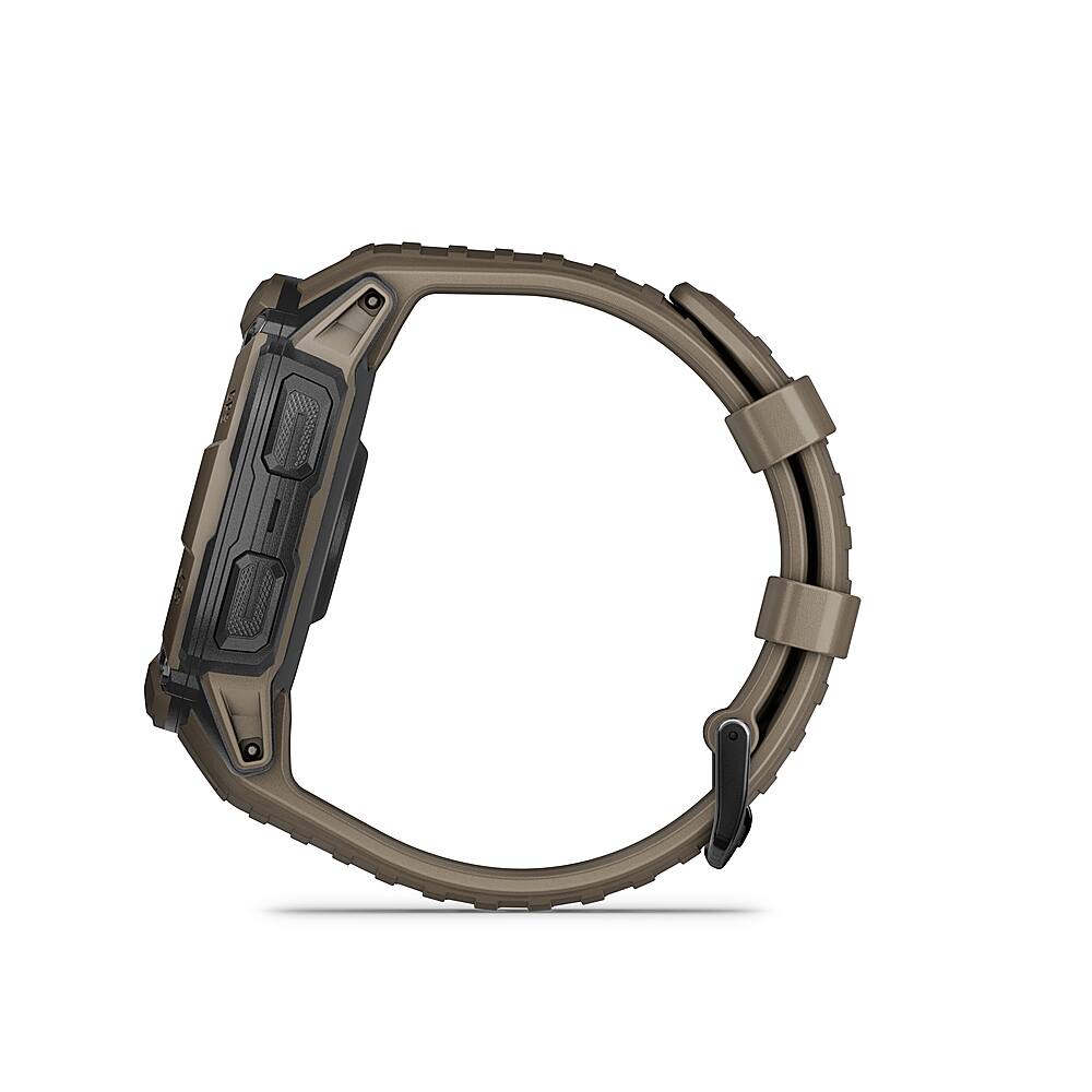 Alt View 2. Garmin - Instinct 2X Solar Tactical Edition Smartwatch 50 mm Fiber-reinforced Polymer - Tan.