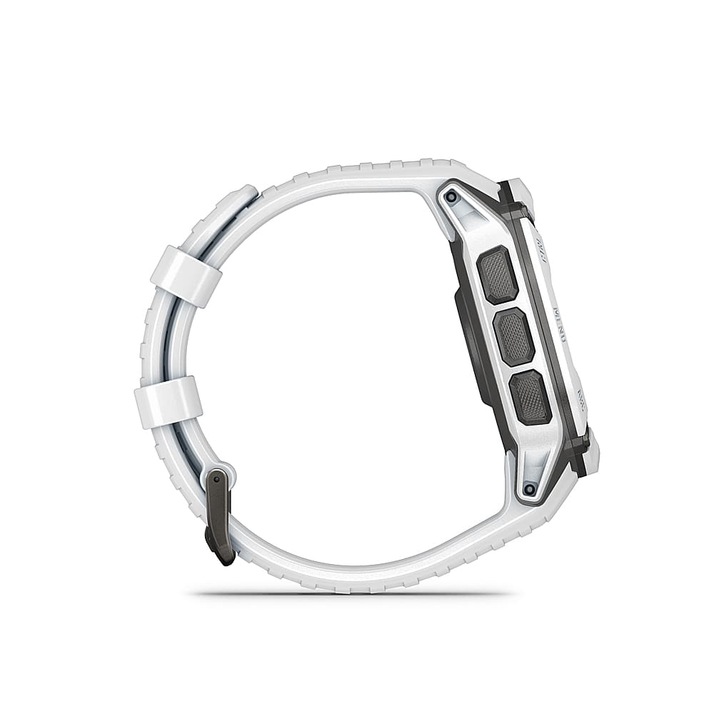Alt View 1. Garmin - Instinct 2X Solar Smartwatch 50 mm Fiber-reinforced Polymer - White.